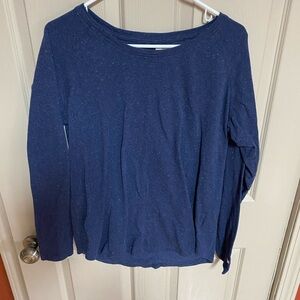 Columbia Women's Deep Blue Long Sleeve Tee